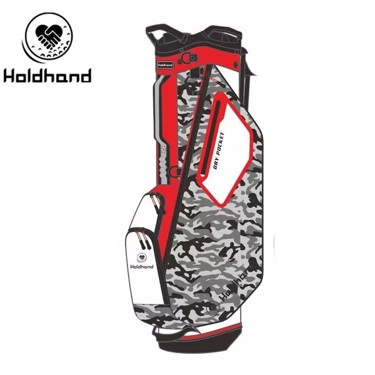 Hot Pu Leather Design Custom Golf Bags Golf Stand Bags From Factory