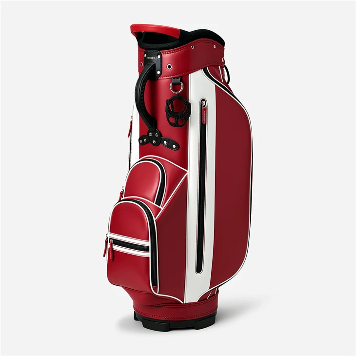 Sleek Golf Bag – 16-Divider Top, Putter Protection Cradle, Ergonomic Shoulder Strap & Rapid-Deploy Weather Guard factory