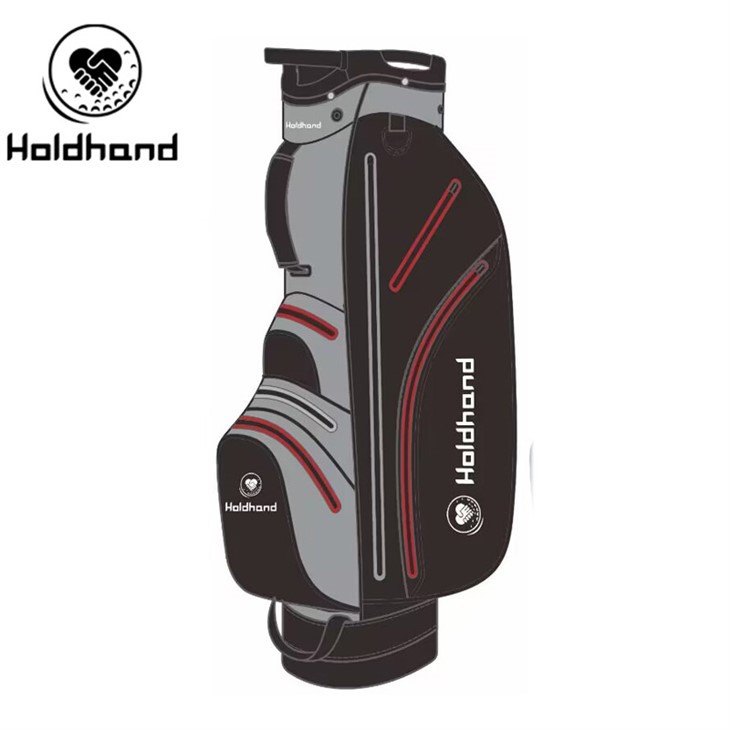 اوپر - پرفارمنس کارٹ گولف بیگ: واٹر پروف مادی ڈیزائن کے ساتھ 14 وے ڈیوائڈر سسٹم مربوط