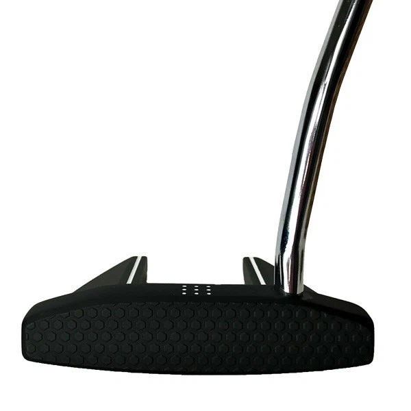 Mallet Golf Putter Head With Black Coating Zinc Alloy Golf Putter Head