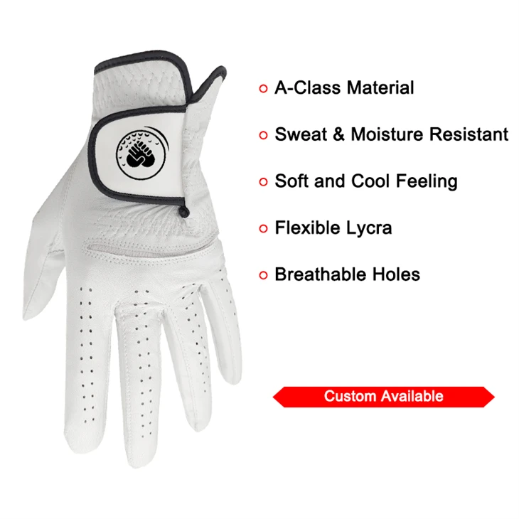 Colored Golf Gloves Golf Men's Weather Spann Premium Synthetic Golf Glove